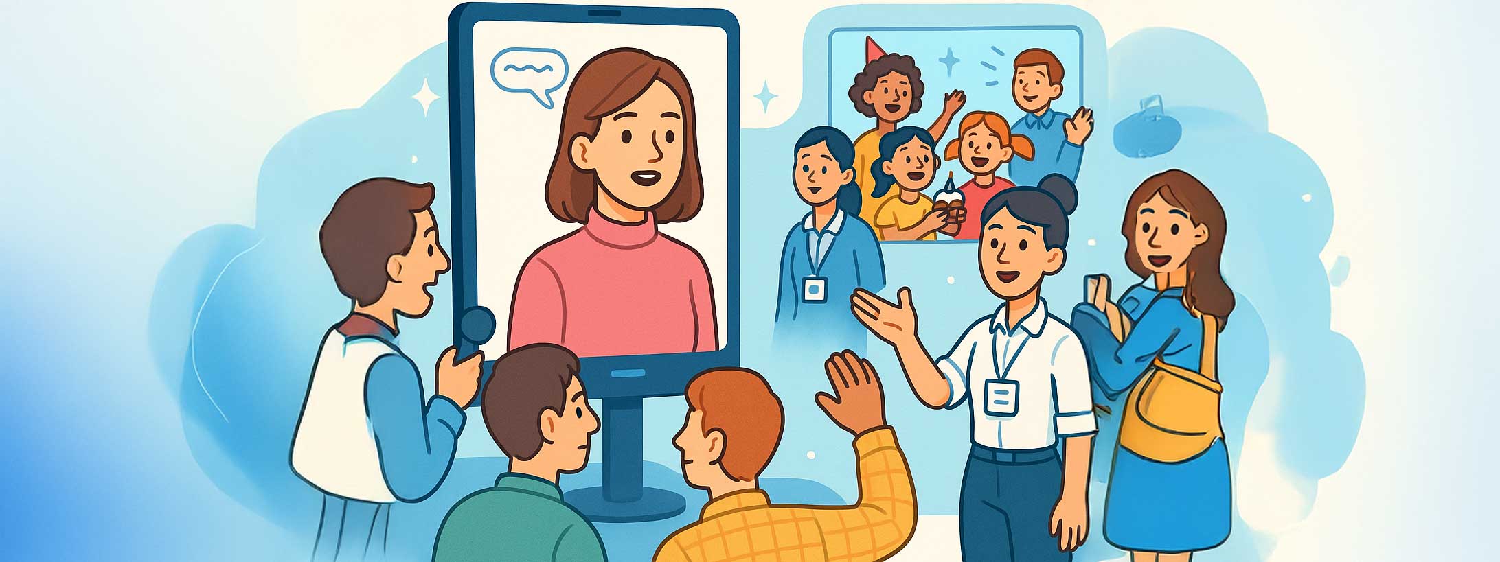 Применение интерактивных аватаров