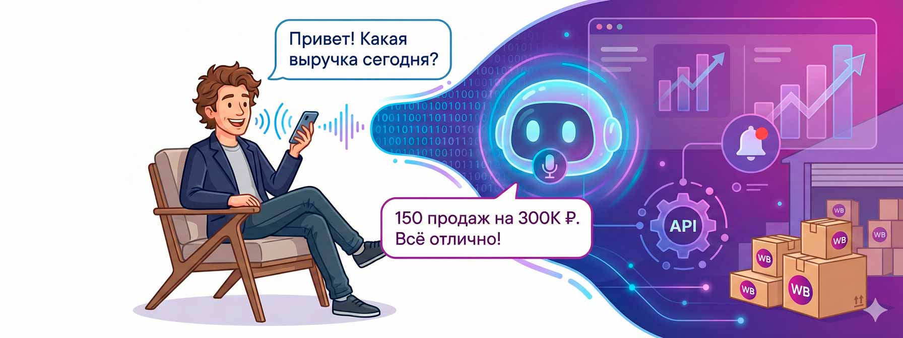 Голосовой агент для селлера Wildberries