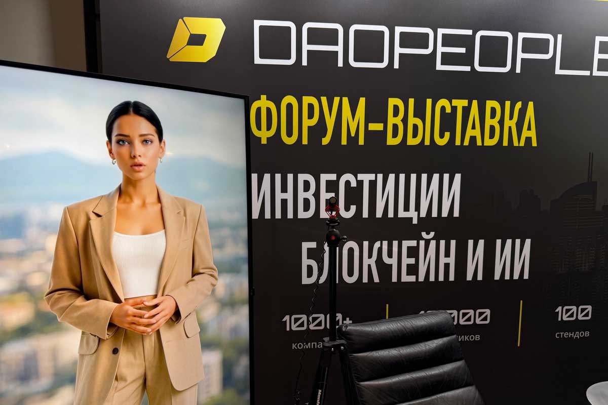 Цифровой аватар на конференции The Trends