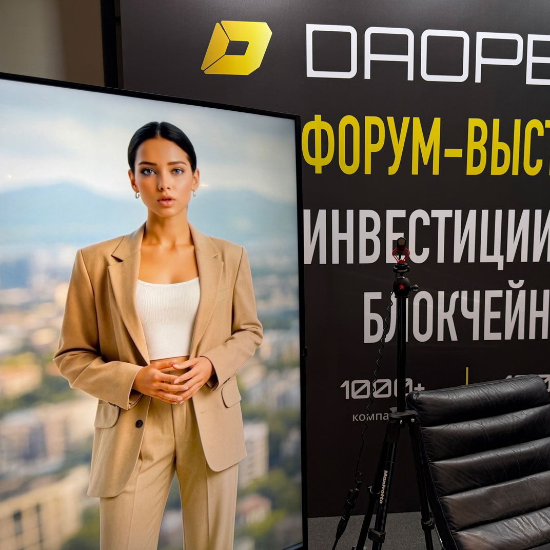 Цифровой аватар на конференции The Trends